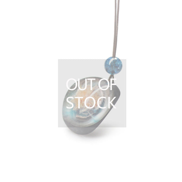 Herbage Wood and Resin Pendant Necklace Unique Handmade Jewelry Accessories Gifts For Women
