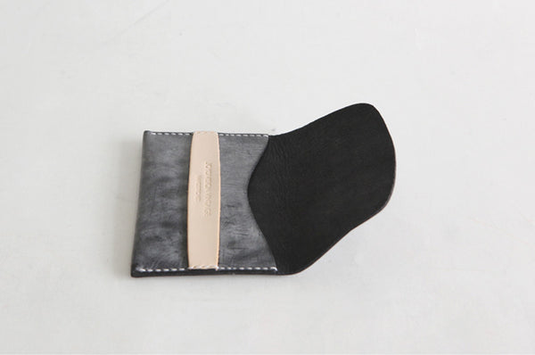 Leather Short Slim Wallets Card Holders Handmade Coin Wallets Women