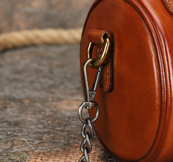 Womens Small Leather Shoulder Bag Top Handle Handbag For Women