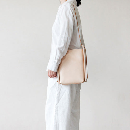 Handmade Wood Genuine Leather Tote Bag Handbag Shoulder bag Purse Women