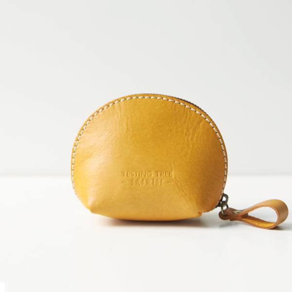 Small Shell Bag Womens Leather Coin Purse Coin Wallet Purse for Women