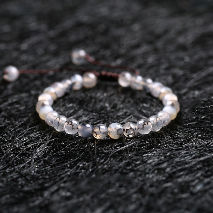 Agate Beaded Bracelets Handmade Jewelry Accessories Gift Women Men