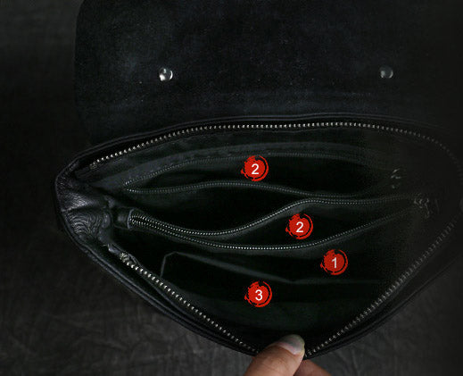 Small Women's Genuine Leather Satchel Handbags Crossbody Purse  For Women Inside