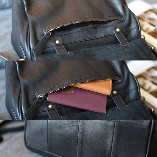 Black Leather Womens Handbags Crossbody Bags Shoulder Bag for Women fashion