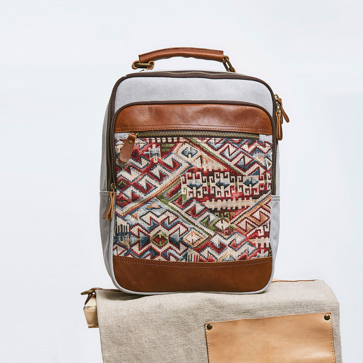 TSV Embroidered Canvas Backpack, Vintage Boho Handbag, Fashionable Shoulder  Bag for Women Girls - Walmart.com