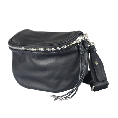 Casual Ladies Leather Over the Shoulder Bag Purse Side Bags For Women Black