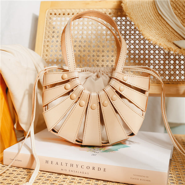 Chic Women's Genuine Leather Handbags Small Leather Crossbody Bag For Women Affordable