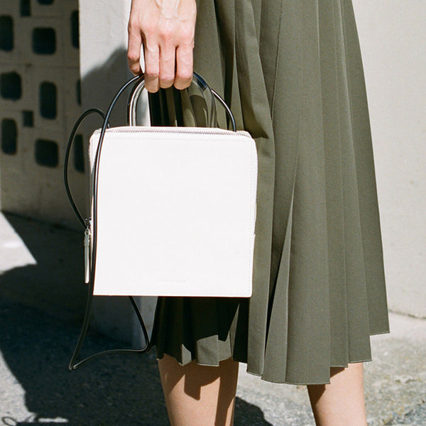 Chic Womens Cube Bag Leather Crossbody Bags Purse Handbags for Women Designer