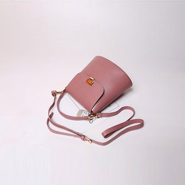 Chic Womens Leather Crossbody Bags Leather Handbags for Women mini