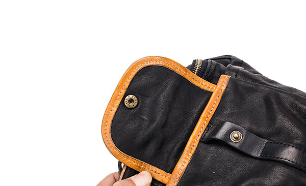 Cool Ladies Chest Sling Bag Waist Bag For Women Genuine Leather