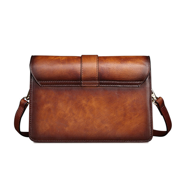 Cool Leather Satchel Crossbody Bags Small Over The Shoulder Purse for Women Accessories