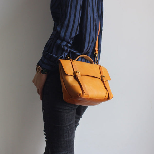 Cool Women's Brown Leather Crossbody Bags Handbags for Women Designer
