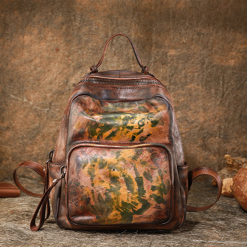Fashion Ladies Quilted Leather Backpack Purse Knapsack Bag for Women – igemstonejewelry