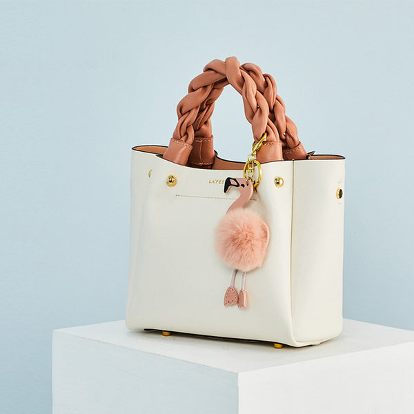 Cute Bucket Bag Womens Leather Handbags Tote Bag Crossbody Bags