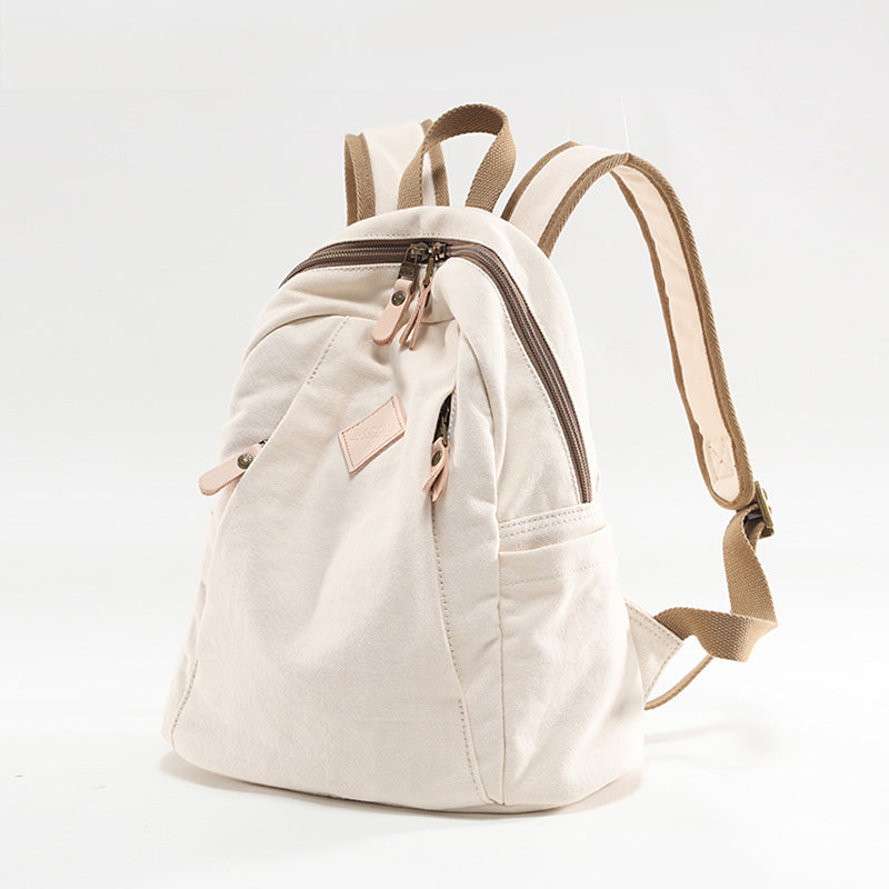Cute Womens Canvas Backpack Purse Rucksack For Women – igemstonejewelry
