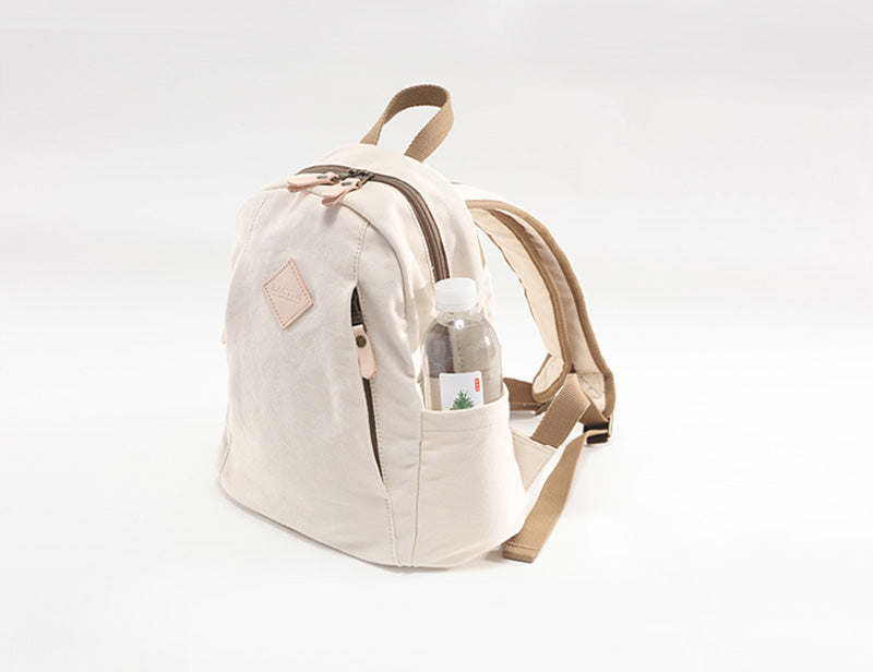 Chic Womens Green Canvas Rucksack Small Backpacks For Women
