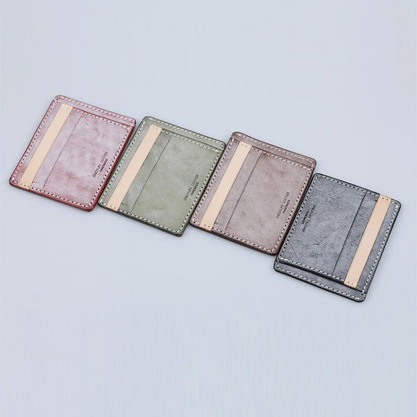 Cute Ladies Small Leather Card Holder Wallet Slim Wallets
