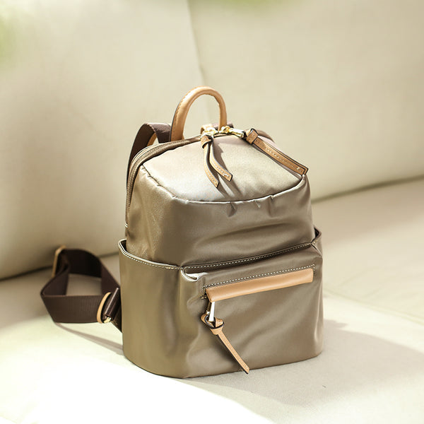 Cute Women Nylon Backpack Purse Small Rucksack Bag Affordable