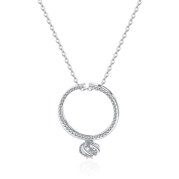 Cute Women's Fashion Diamond Rings Unique Moonstone Ring Pandant Necklace for Women Beautiful