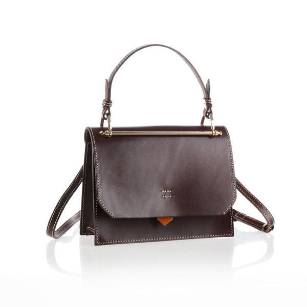 Cute Women's Genuine Leather Crossbody Satchel Bag Shoulder Handbags for Women Affordable