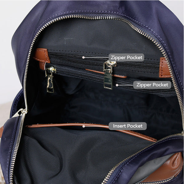 Cute Women's Nylon Mini Backpack Ladies Rucksack Capacity