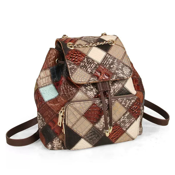 Cute Womens Leathe Hippie Backpack Purse Western Backpack Bag Affordable