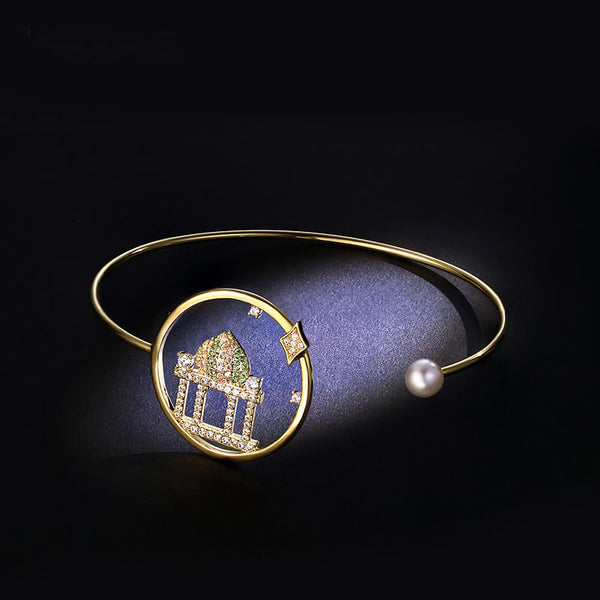 Designer Bangle Bracelet Chic Jewelry Accessories Gift Women elegant