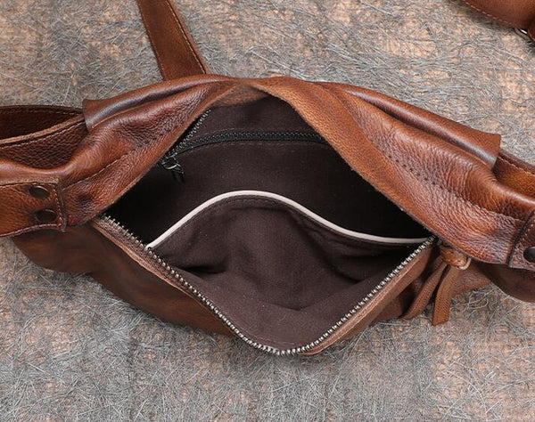 Designer Crossbody Chest Bag For Women Leather Sling Pack Bag For Ladies Inside