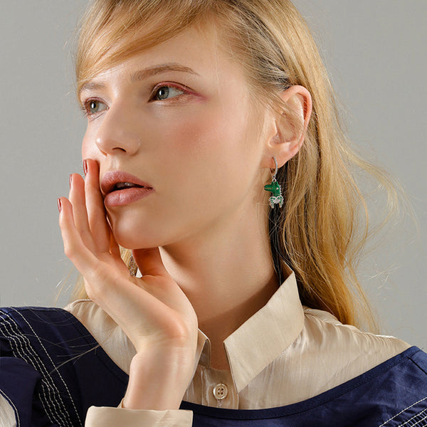 Designer Dangle Stud Asymmetric Earrings Fashion Jewelry Accessories Gift Women fashionable
