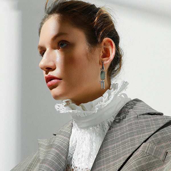 Designer Cute Crocodile Dangle Stud Earrings Fashion Jewelry Accessories Gift for Women