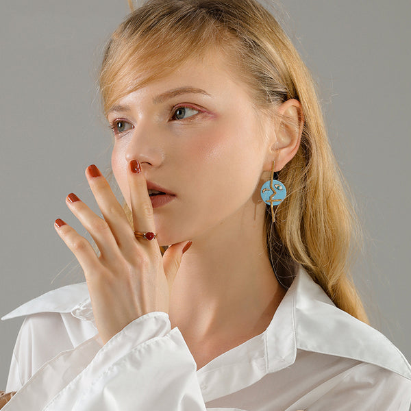 Designer Dangle Stud Earrings Fashion Jewelry Accessories Gift Women adorable