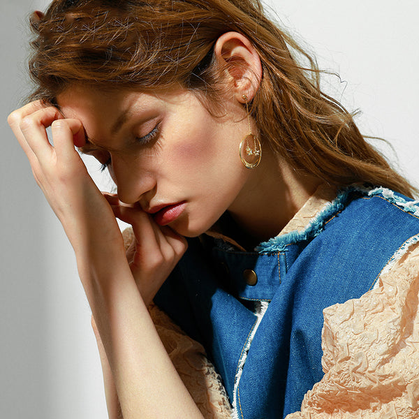 Designer Dangle Stud Earrings Fashion Jewelry Accessories Gift Women cool