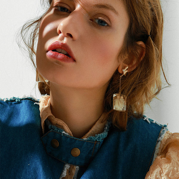 Designer Dangle Stud Earrings Fashion Jewelry Accessories Gift Women cute