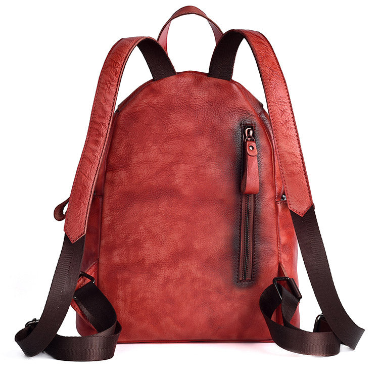Up-Cycled Designer Cowhide Leather Rosie Backpack – Three Blessed Gems