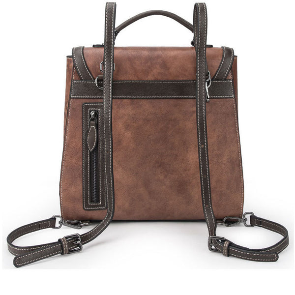 Designer Womens Leather Backpack Purse Shoulder Handbags for Women Durable