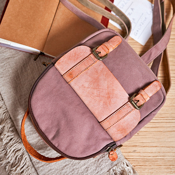 Designer Womens Mini Rucksack Leather Backpack Bag Purse Canvas Backpacks for Women stylish