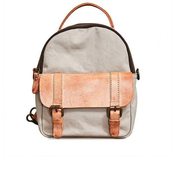 Designer Womens Mini Rucksack Leather Backpack Bag