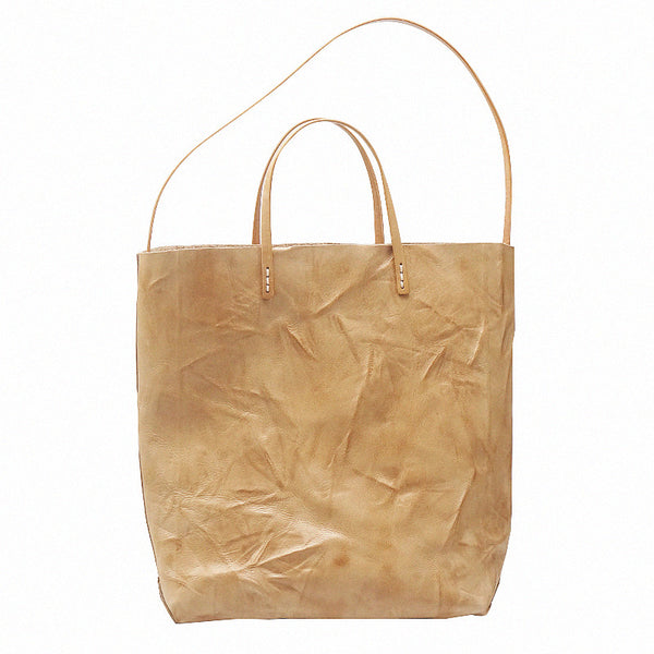 Designer Womens Wrinkle Genuine Leather Shoulder Tote Bags Handbags for Women