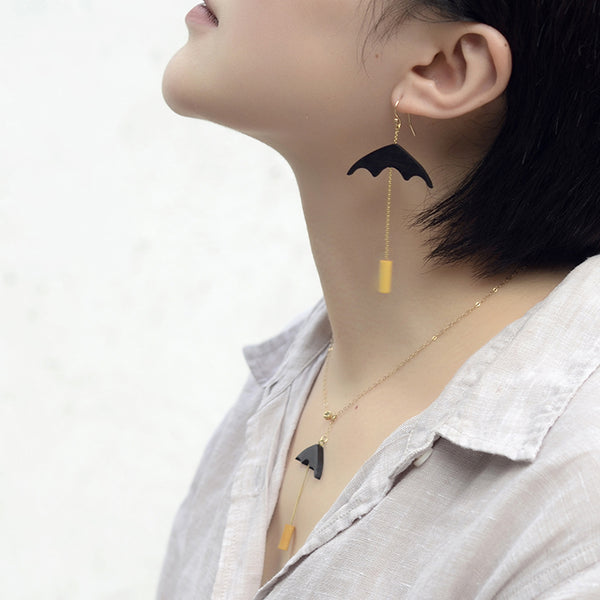Designer Wood Dangle Earrings Gold Jewelry Accessories Women girls
