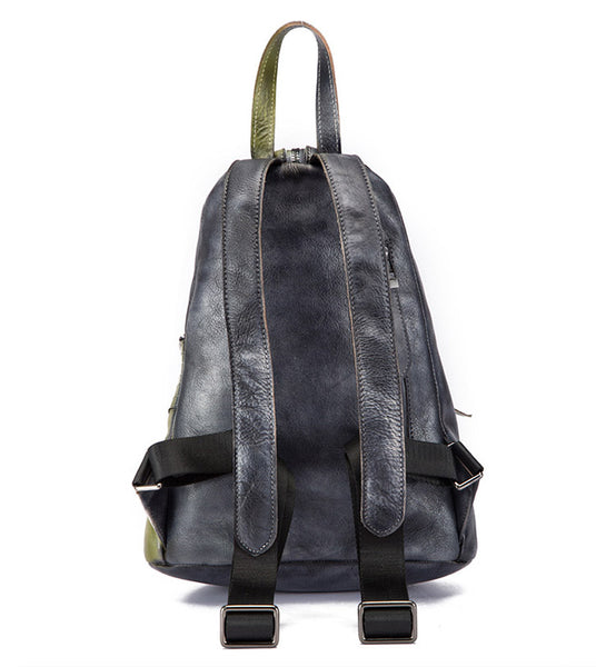 Dyed Leather Womens Backpack Purse Designer Backpacks for Women Details