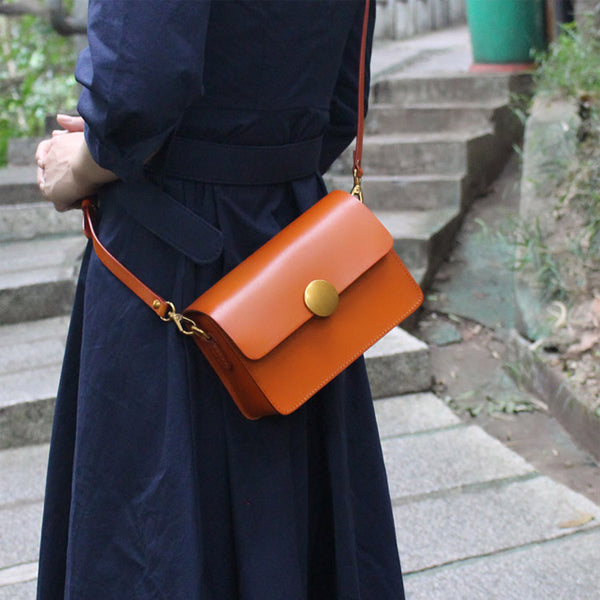 Elegant Womens Leather Satchel Bag Leather Crossbody Bags Shoulder Bag Designer