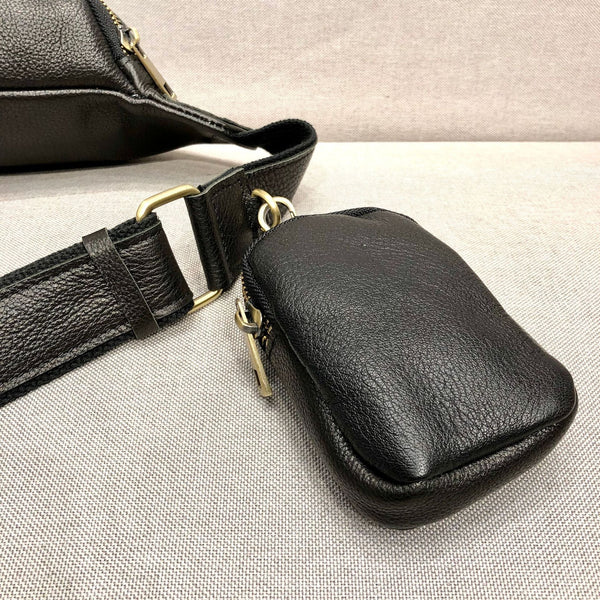 Fashion Women's Crossbody Chest Bag Leather Sling Bags For Women Stylish