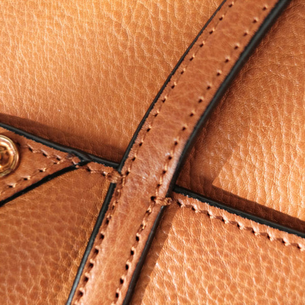 Foldable Women's Genuine Leather Crossbody Tote Handbags For Women Nice