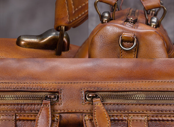 Funky Women's Genuine Leather Handbags Leather Crossbody Purse For Women Details