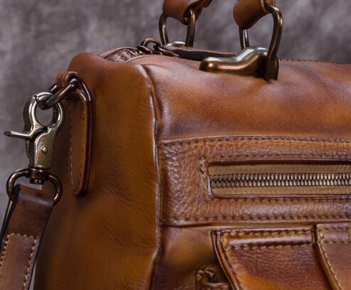 Funky Women's Genuine Leather Handbags Leather Crossbody Purse For Women Durable