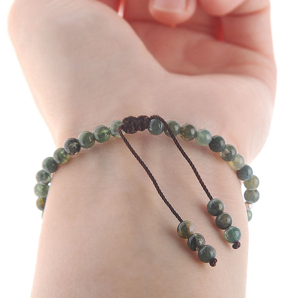 Garden Crystal Agate Beaded Bracelets Handmade Jewelry Accessories Gift Women cute