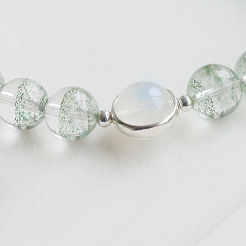 Garden Crystal Moonstone Beaded Bracelet Handmade Jewelry Accessories Women good jewelry