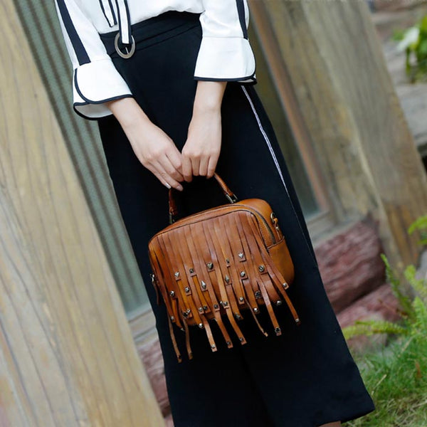 Genuine Leather Handbag Crossbody Shoulder Bags Purses Women