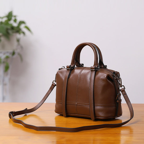 Genuine Leather Ladies Handbags Crossbody Bags Purse for Women Genuine Leather