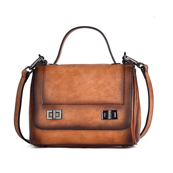  Genuine Leather Satchel Bag Crossbody Bags Shoulder Bag Purses for Women cowhide